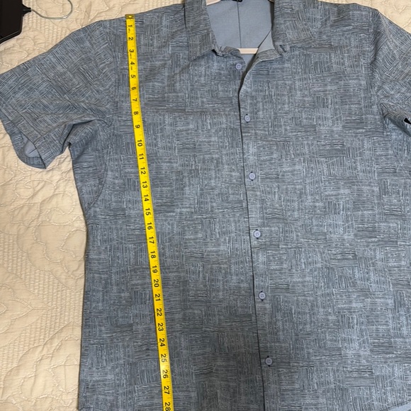 Lululemon Athletica Gray Casual Button Down Shirt - Picture 6 of 7